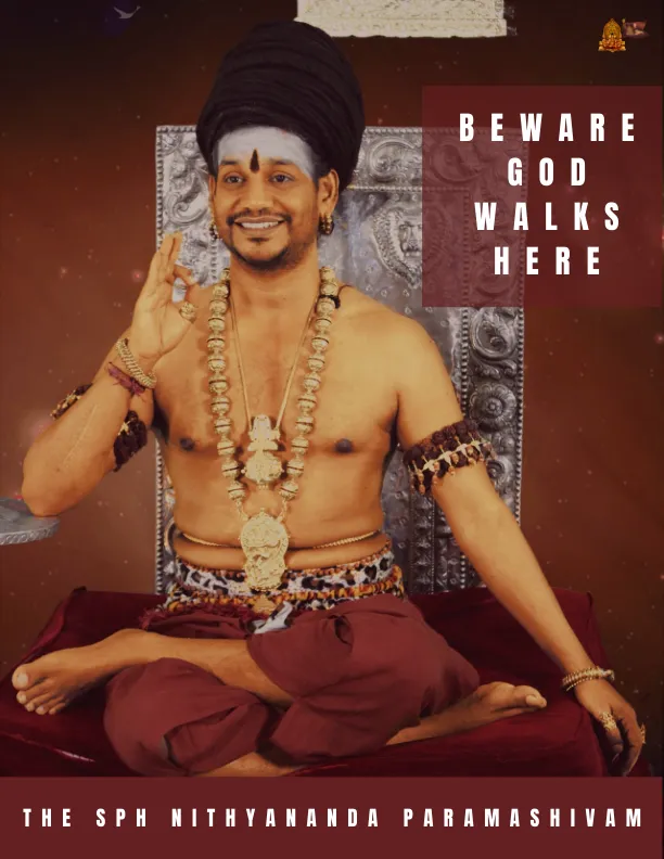 BEWARE GOD WALKS HERE - English